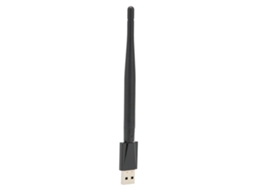 Placa de Rede Wi-Fi 150Mbps 2.4GHz com design flexível | S/MARCA