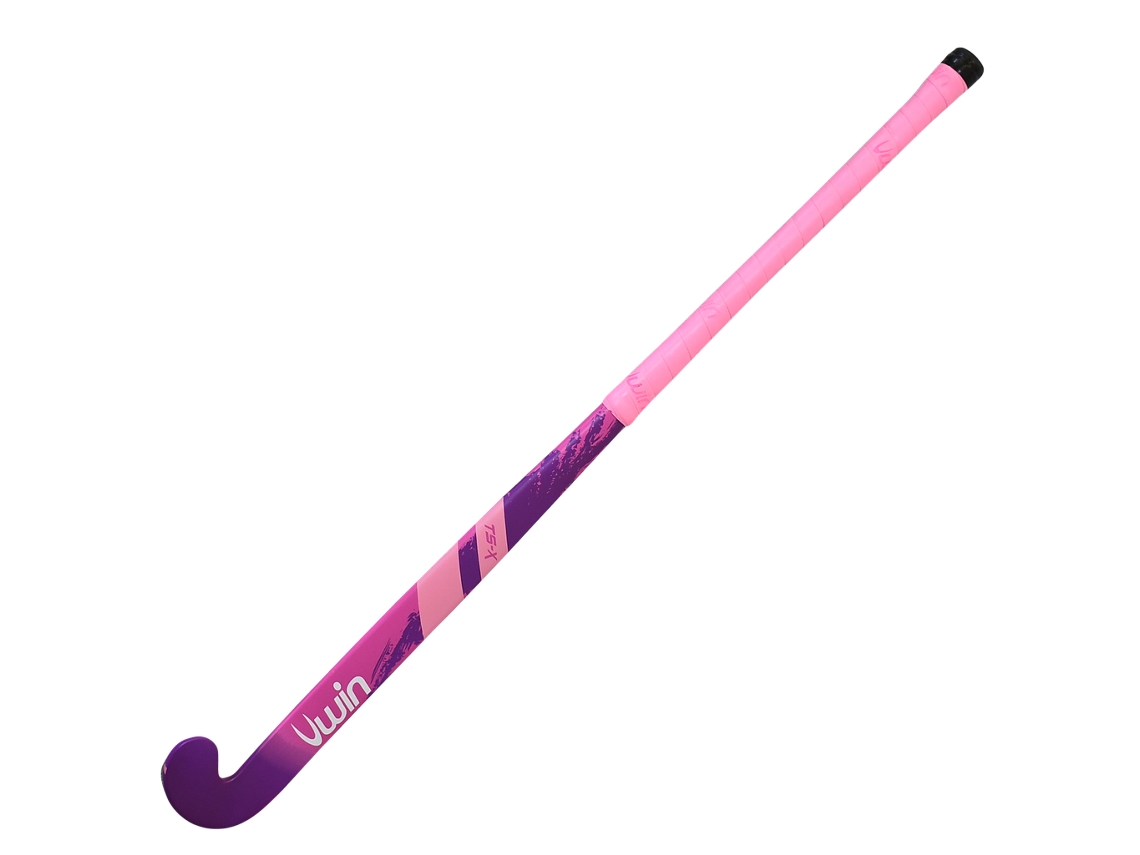 Taco De Hóquei Uwin Ts X De Madeira Rosa/roxo De 32 Polegadas Para Crianças