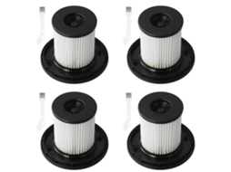 4x High Efficiency Filter For Bosch Unlimited 6 Vacuum Cleaners, Model 12033215 - Enhanced Durability