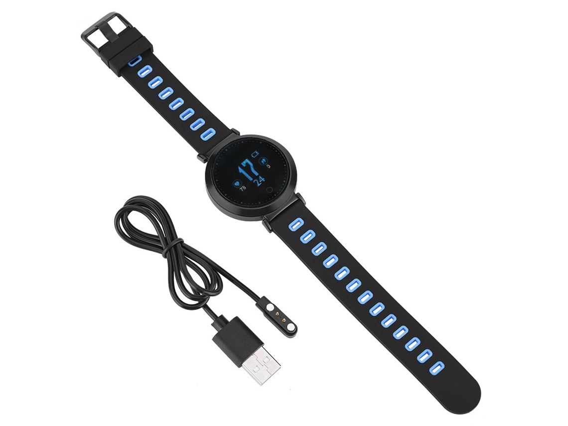 Pulseira Inteligente EOOCOO (monitoramento de frequência cardíaca, 15 dias standby)
