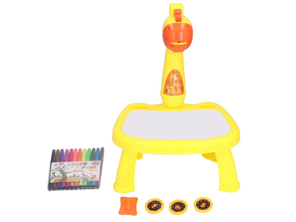 Primerox brinquedo Projetor de Desenho para Crianças Veado com Canetas de Água Conjunto Educativo de Pintura