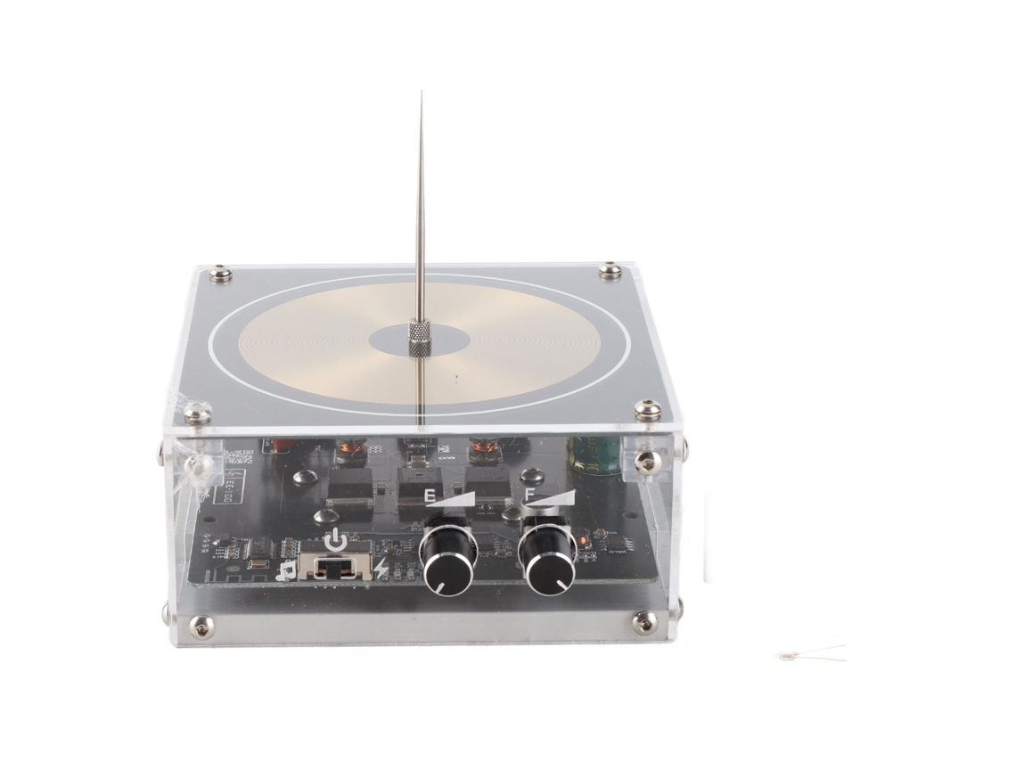 Aetheria bobina Musical Gerador de Relâmpago Arco Plasma Alto Falante Transmissão Sem Fio 10cm Eu Plug