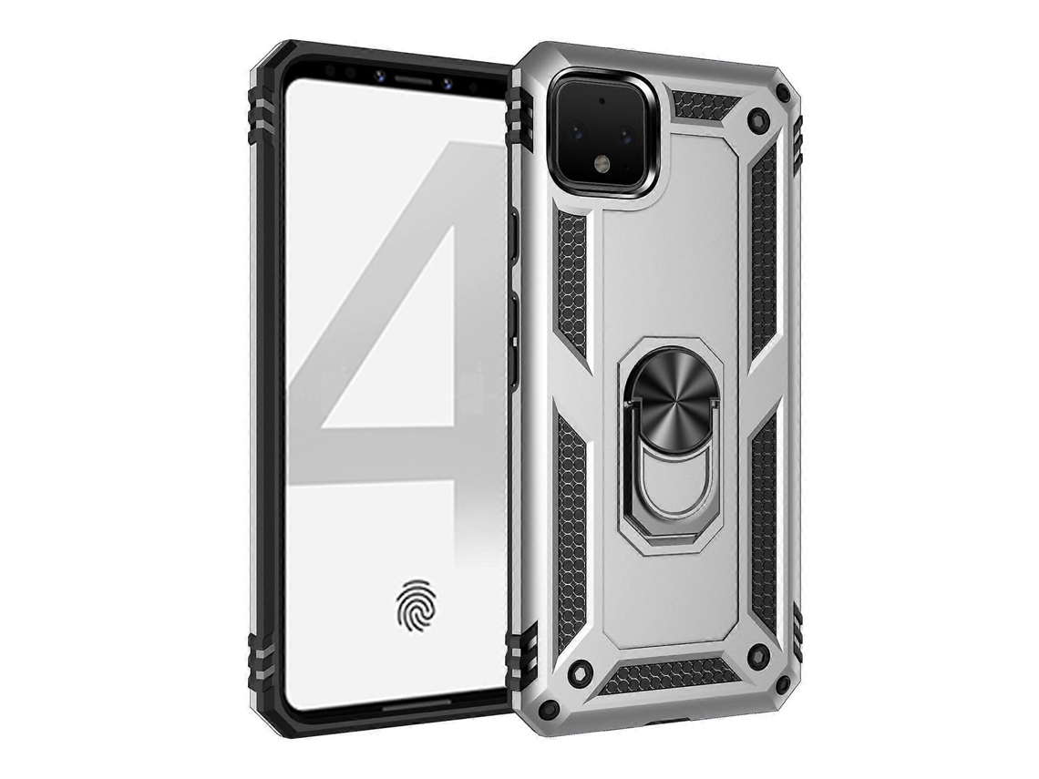 Capa Protetora De Tpu À Prova De Choque Pc Com Suporte Giratório De 360 Graus Para Google Pixel 4