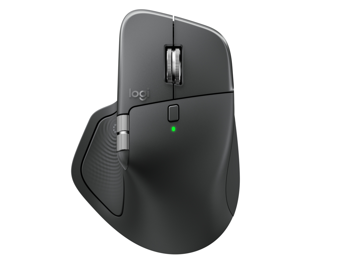 Rato LOGITECH MX Master 4 (2.4GHZ - Bluetooth - Grafite)