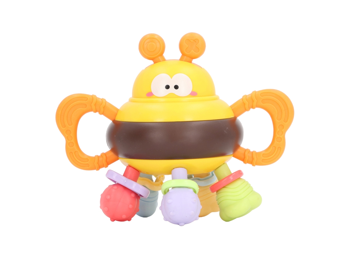 Mali brinquedo Chocalho Dentição Bebê 10pcs Silicone Massagem Gengivas Estímulo Sensorial
