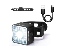 Conjunto Luz Bicicleta 120lumens 5modos Ip66 Preto Yizhood