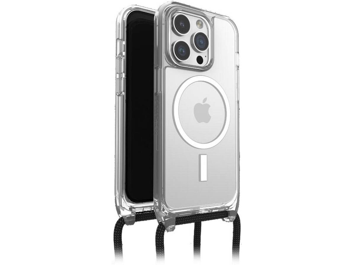 Capa OTTERBOX React Neck MagSafe iPhone 15 Pro Max (Transparente)