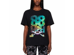 Rockinstone Back To The Future Movie Galactic Speed Black Adult T-shirt Size:m