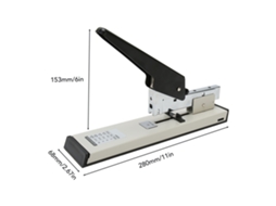 Agrande Capacity Estojo De Mesa Metal Resistente