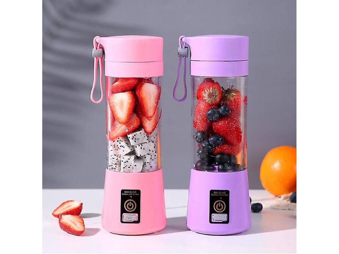 Liquidificador Para Smoothies, Liquidificador Pessoal Com 6 Lâminas De Aço Inoxidável