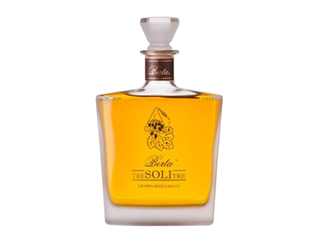 Aguardente Grappa BERTA Tre Soli Tre Piedmont (0.7 L - 1 Unidade)