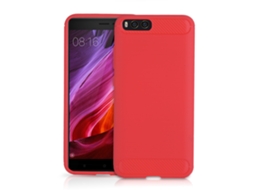 Capa de telefone Xiaomi 6 com fibra de carbono e efeito escovado EOOCOO