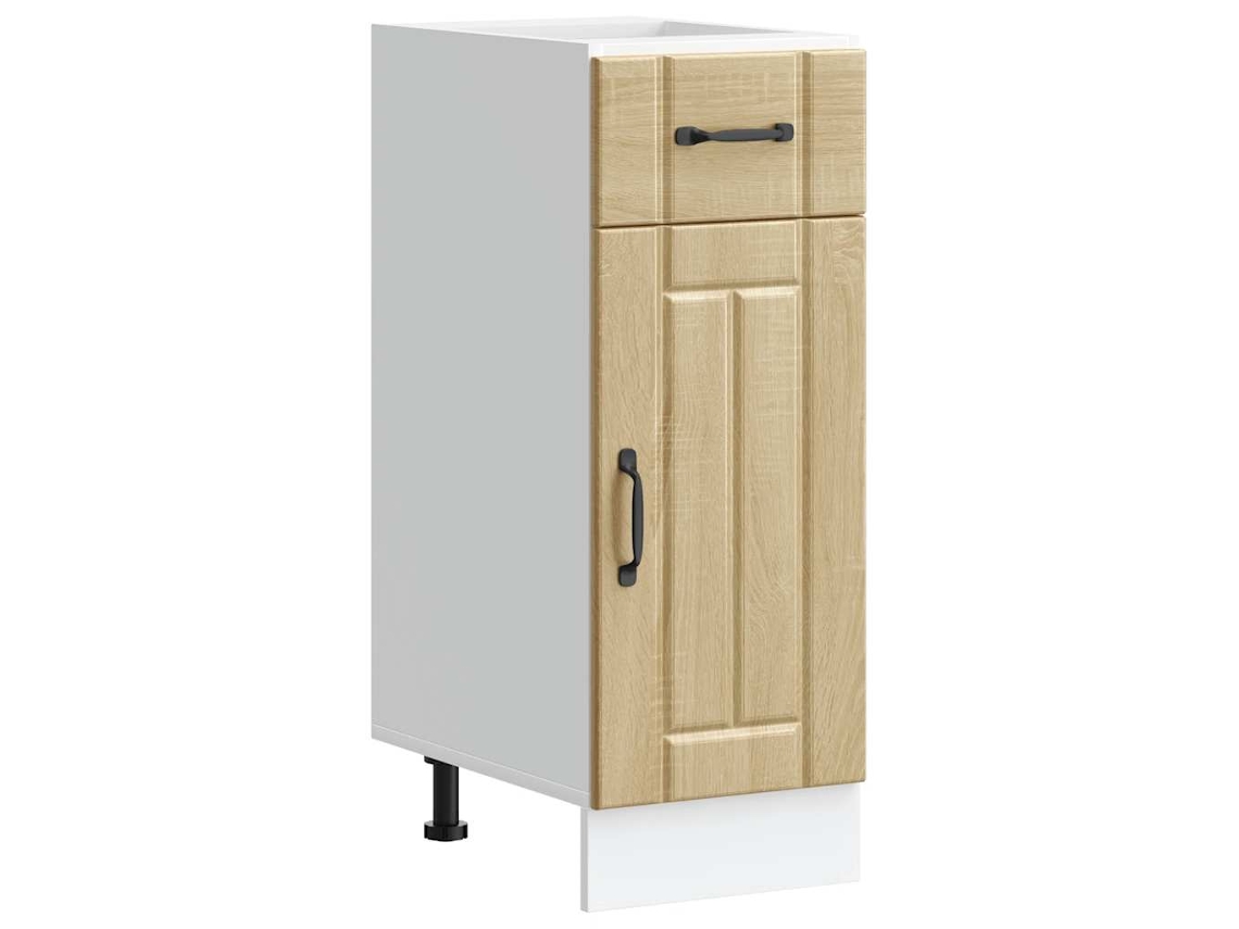 Kitchen Base Cabinet, Kitchen Base Cabinets Vidaxl Marrom Madeira Processada (n/a)
