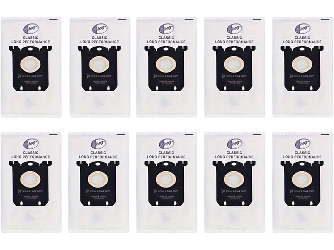 Sacos Para Aspirador De Pó, Compatíveis Com As Séries Electrolux El200f, El4100, El4200, El6985, El7000 E El8500