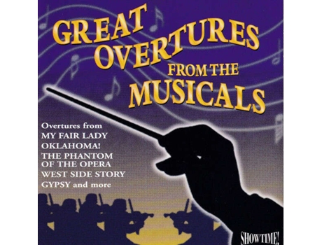 Cd Great Overtures From The Musicals Showtime!, Jay Records