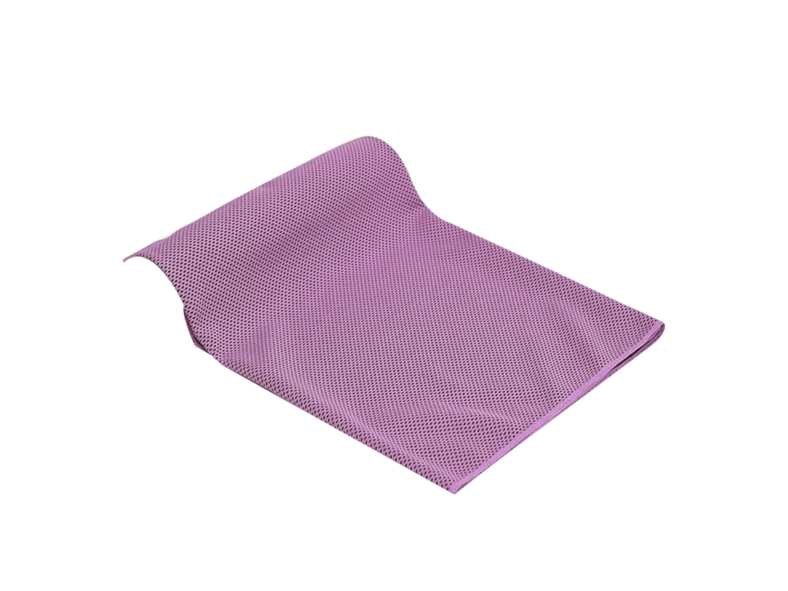 Toalha De Resfriamento Leve Macia Respirável Para Yoga Esportes Corrida Academia Fitness Rosa 30x80cm