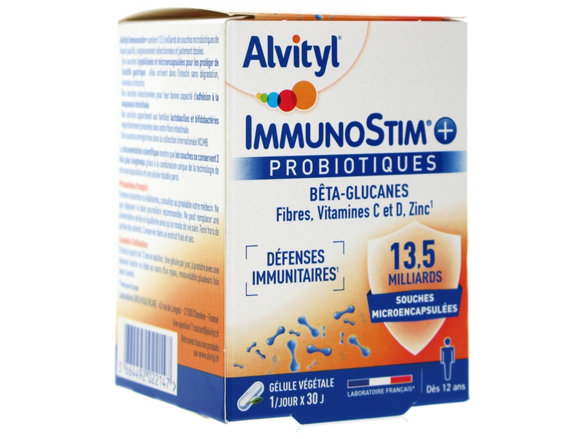 Inmunostim Probióticos 30 Cápsulas ALVITYL