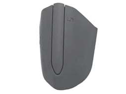 Capa Protetora Da Fechadura Da Maçaneta Da Porta Dianteira Esquerda Do Carro, Cor Cinza.