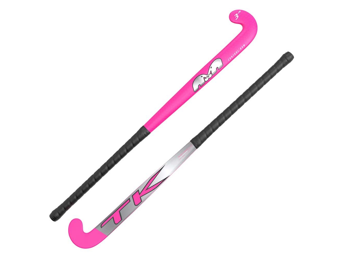 Bastão de Hóquei Interno 3 Jr Control Rosa 28´´TK HOCKEY
