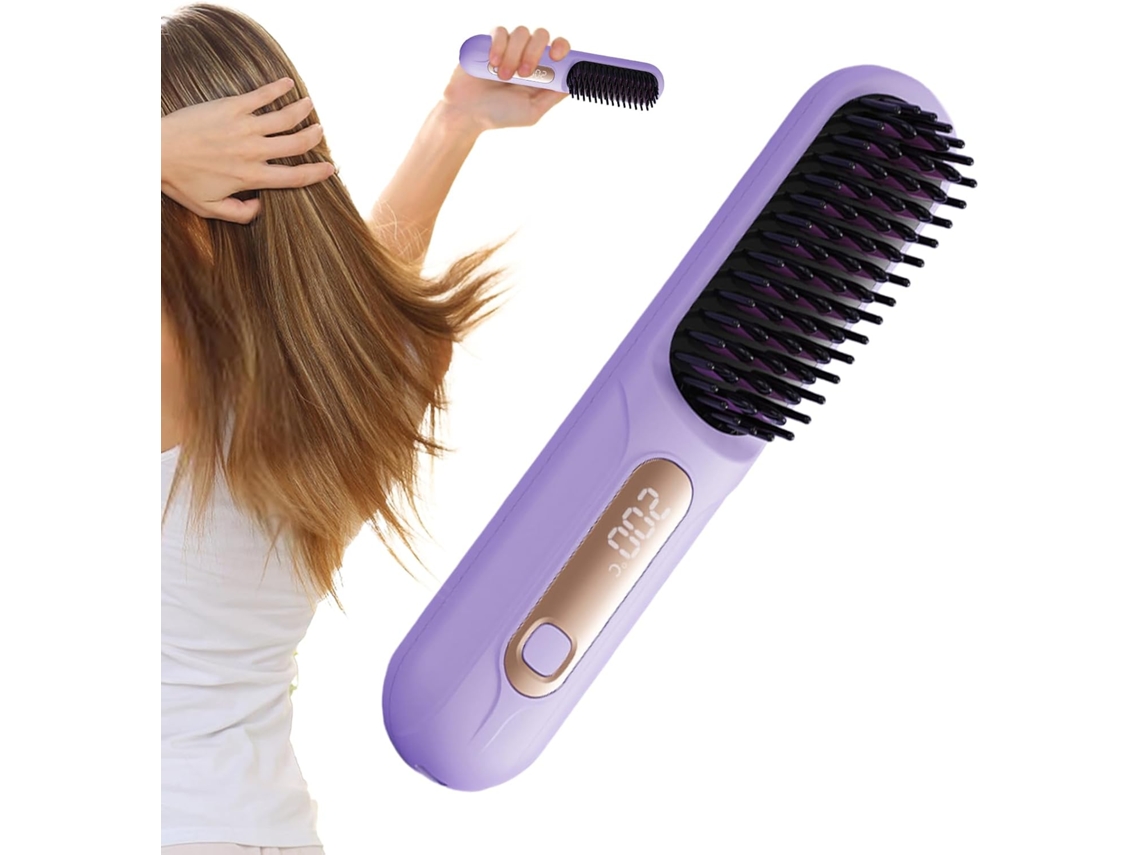 Escova Alisadora De Cabelo