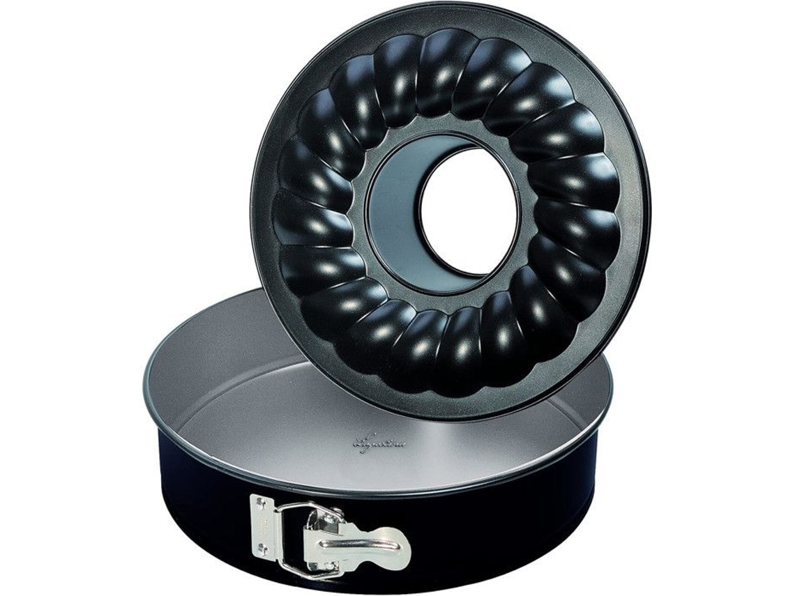 Forma Com Dobradiça - 010151000003 - Gustosa - Inox - Redonda Ø26 Cm