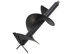 Auger Drill, Auger Drills Vidaxl Preto Aço (300 Mm)