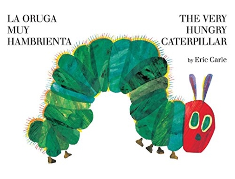 Livro La oruga muy hambrientaThe Very Hungry Caterpillar de Eric Carle (Espanhol - Capa Dura)
