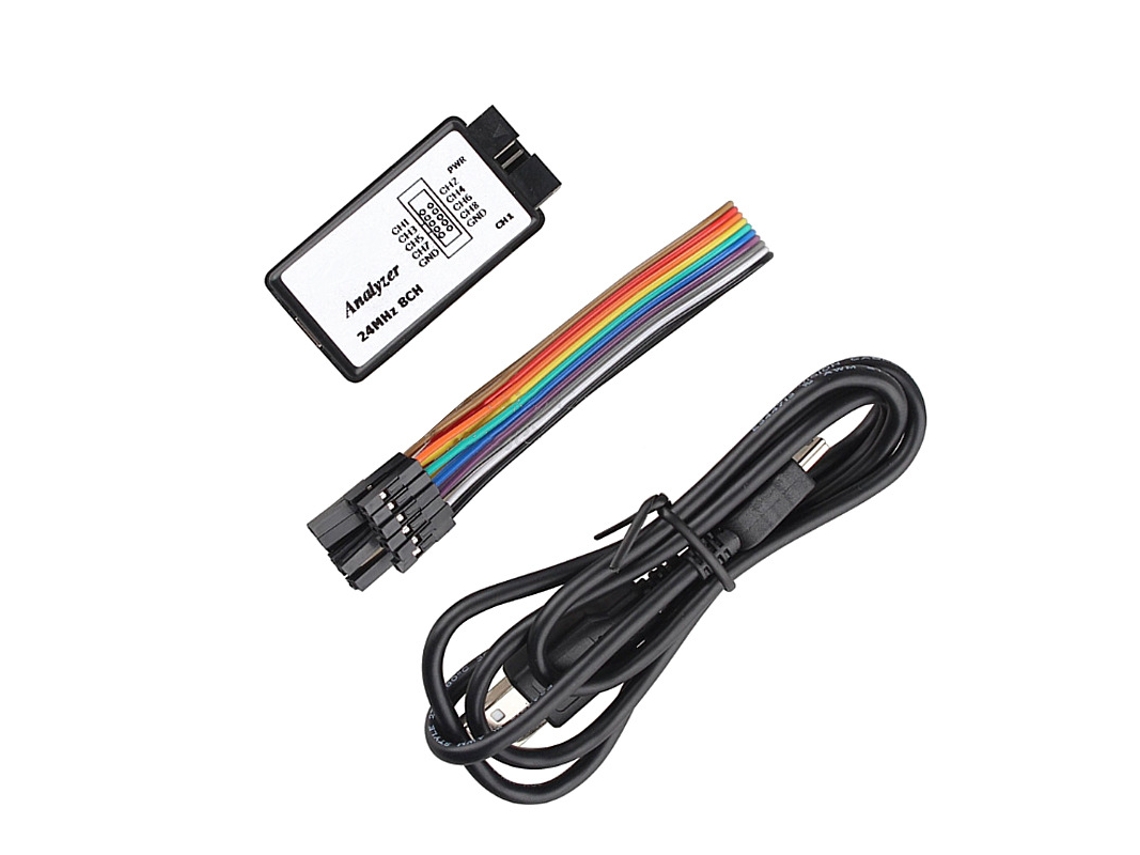 24m8ch Com Suporte De Host De Analisador Lógico Com Buffer 1.1.16 Brilvibera