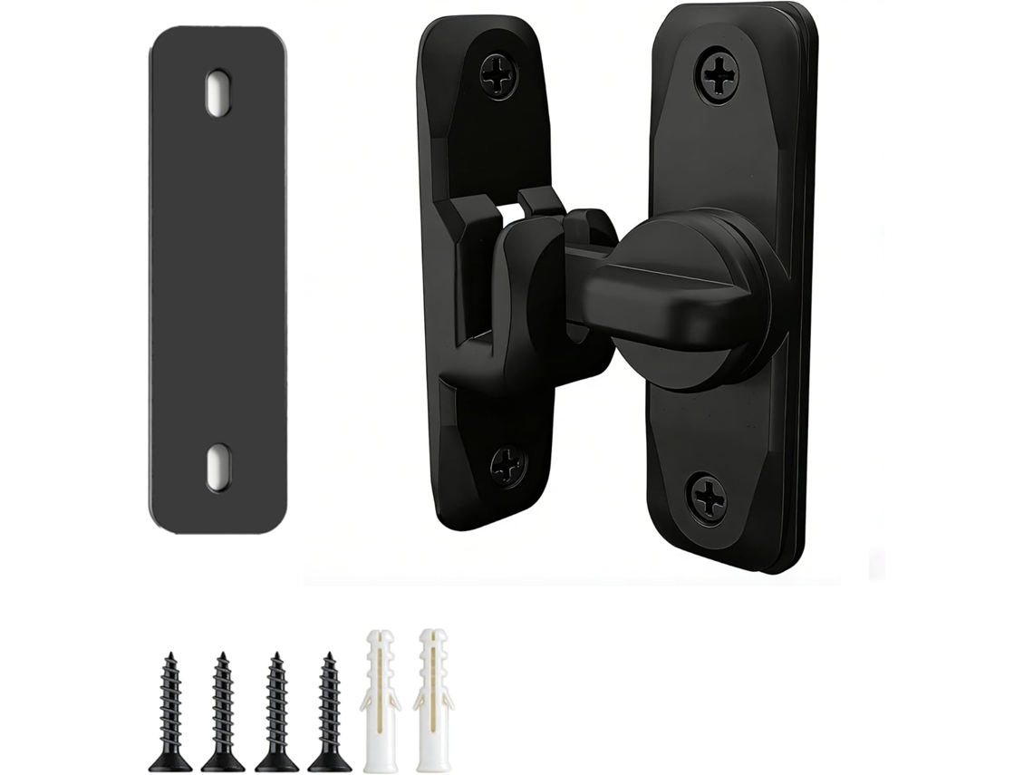 Datedura E Trinco Para Porta De Celeiro: Lacado Castanho 90/180