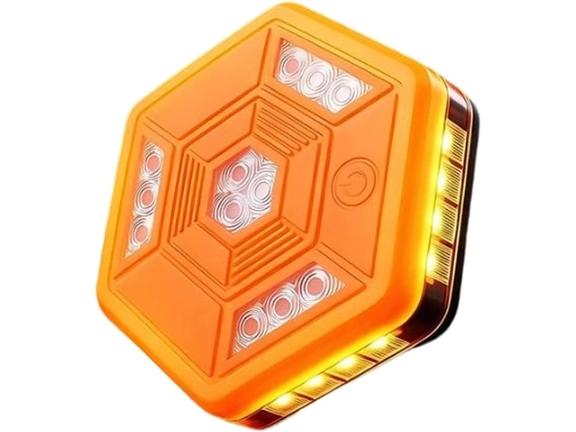 Sinalizador De Trânsito Led, Luz De Emergência Multifuncional, Farol Magnético De Segurança Rodoviária Versão