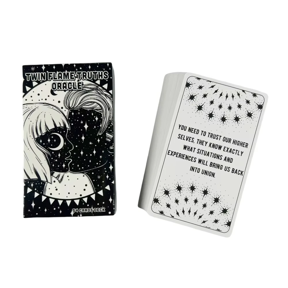 54 Cartas, Versão em Inglês, Baralho de Tarô, Jogo de Tabuleiro, Jogo de Festa MDUG