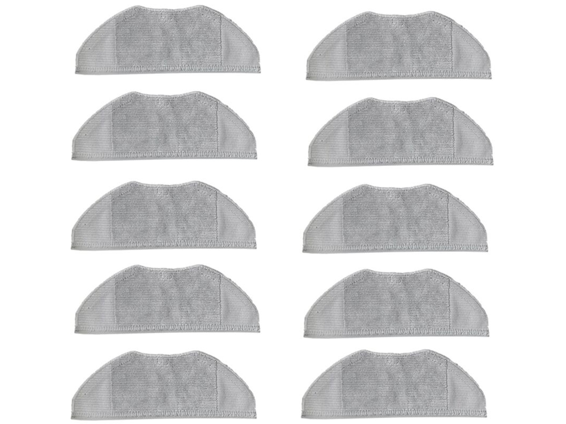 Kit com 10 Peças de Reposição para Aspirador Robô G1 Mjstg1, Incluindo Pano de Limpeza e Acessórios para Esfregão BRILVIBERA