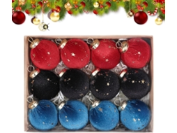 Conjunto De 12 Enfeites Para Árvore De Natal