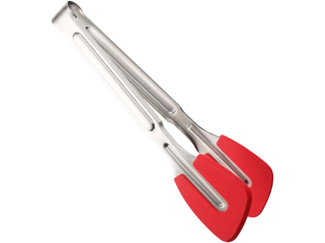Pinça Para Carne Em Aço Inoxidável, Pinça De Cozinha Com Cabo Confortável Para Churrascos, Grelhados E Uso Diário
