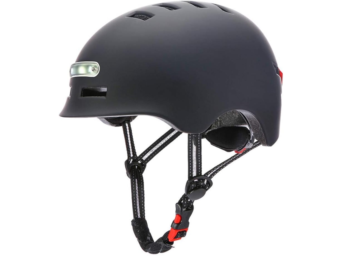 Capacete Infantil Bicicleta com Faróis de Led Luzes de Advertência Resistente SFUSHOS