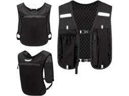 Colete de Corrida com Porta copos, Suporte para Celular, Ultraleve e Resistente BRILVIBERA