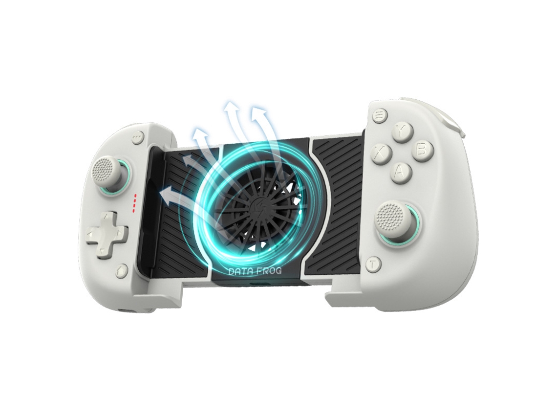 Controlador de Jogo Bluetooth, Compatível com Android/pc/switch, com Ventilador de Resfriamento Branco HEXINYIGJLY