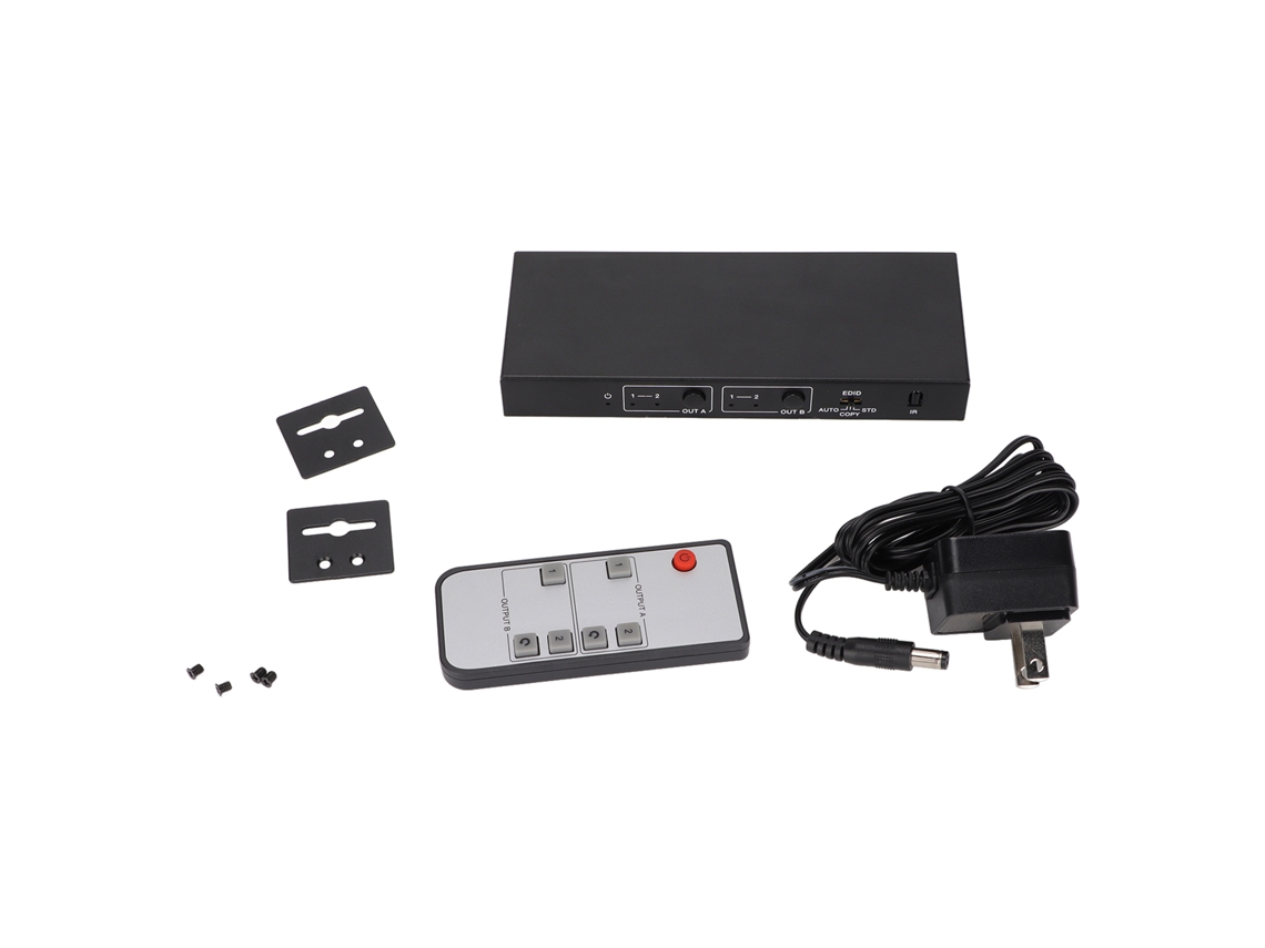 LAXISCREED: Separador de Áudio Hdmi 4k 18gbps Plug And Play