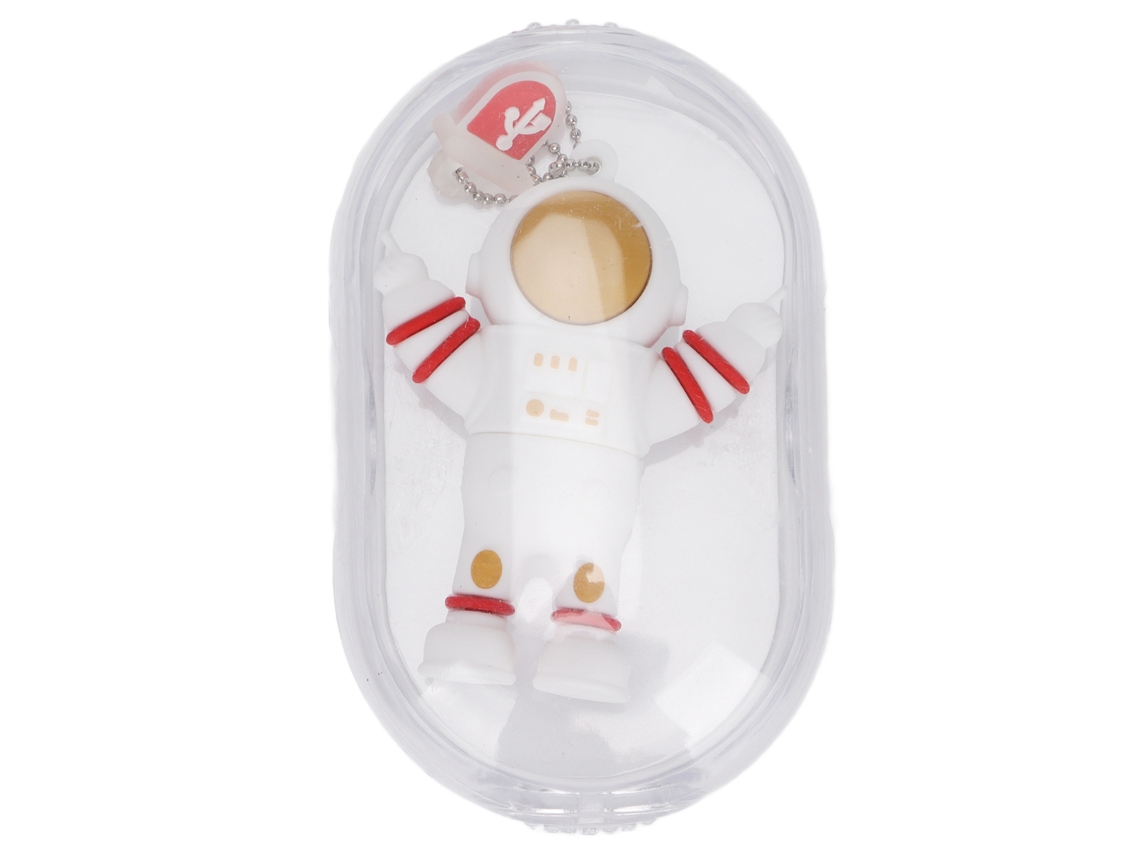 Unidade Flash Usb Astronauta 64gb Resistente a Impactos
