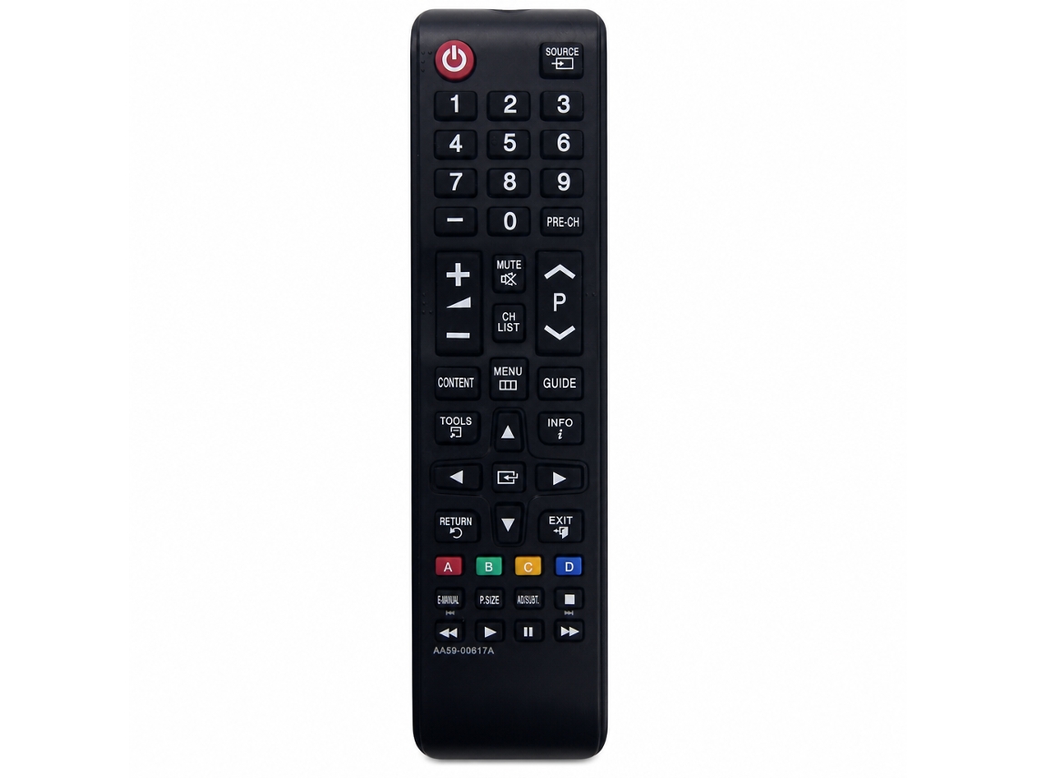 Comando À Distância De Substituição Para Tv Samsung, Compatível Com Aa59-00617a