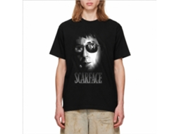 Rockinstone Scarface Movie Aviators Black Adult T-shirt Size:l