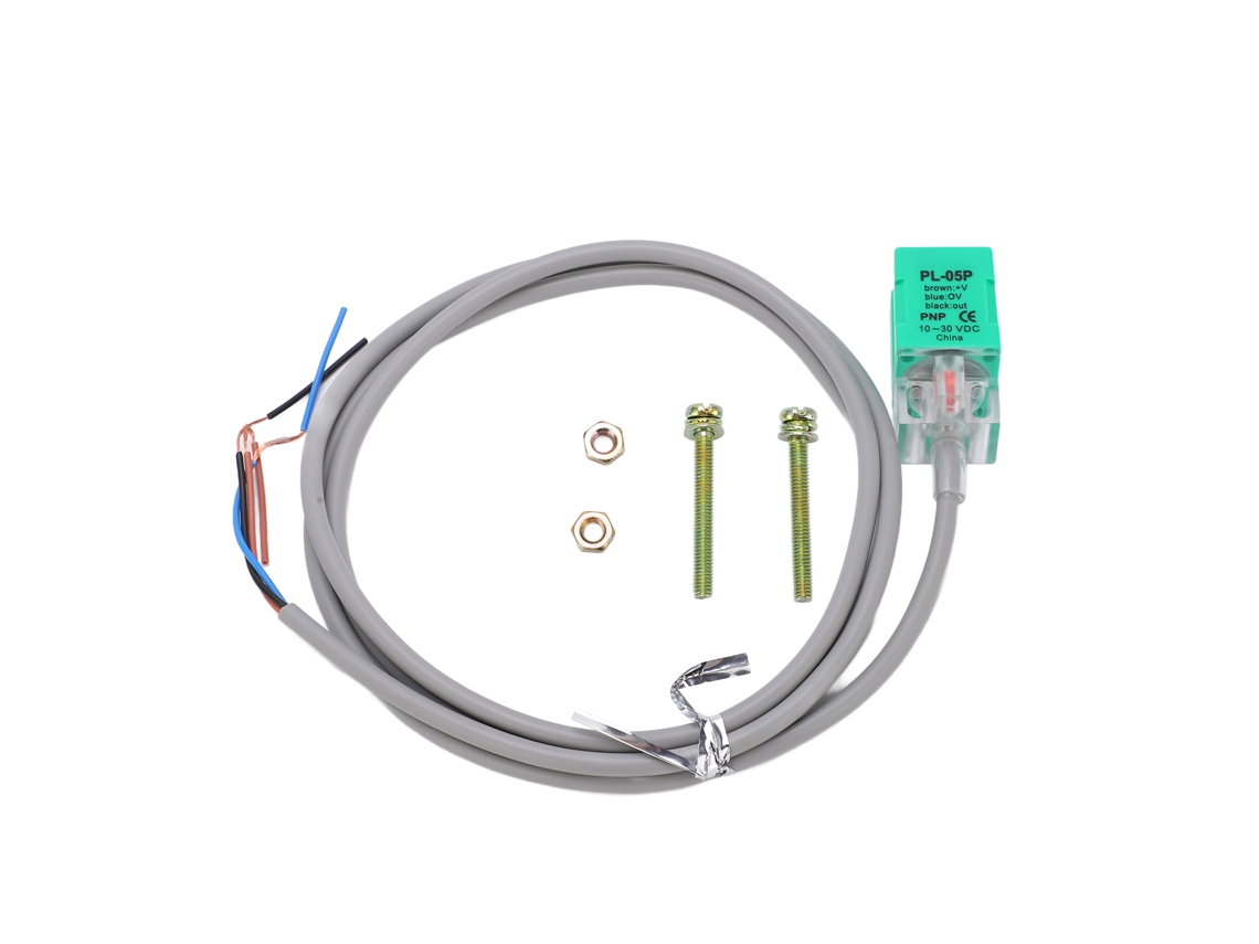 Interruptor De Proximidade Indutiva 3 Fios Com Distância De Indução 5mm Pnpl Pl-05p Para Equipamentos Eletrônicos Industriais Dc10-30v