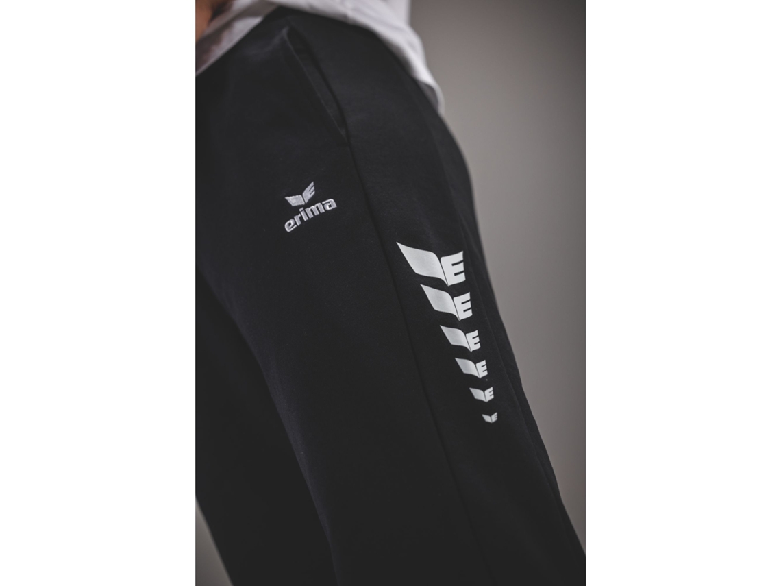 Calça De Moletom Erima Cmpt Wings Preta Júnior