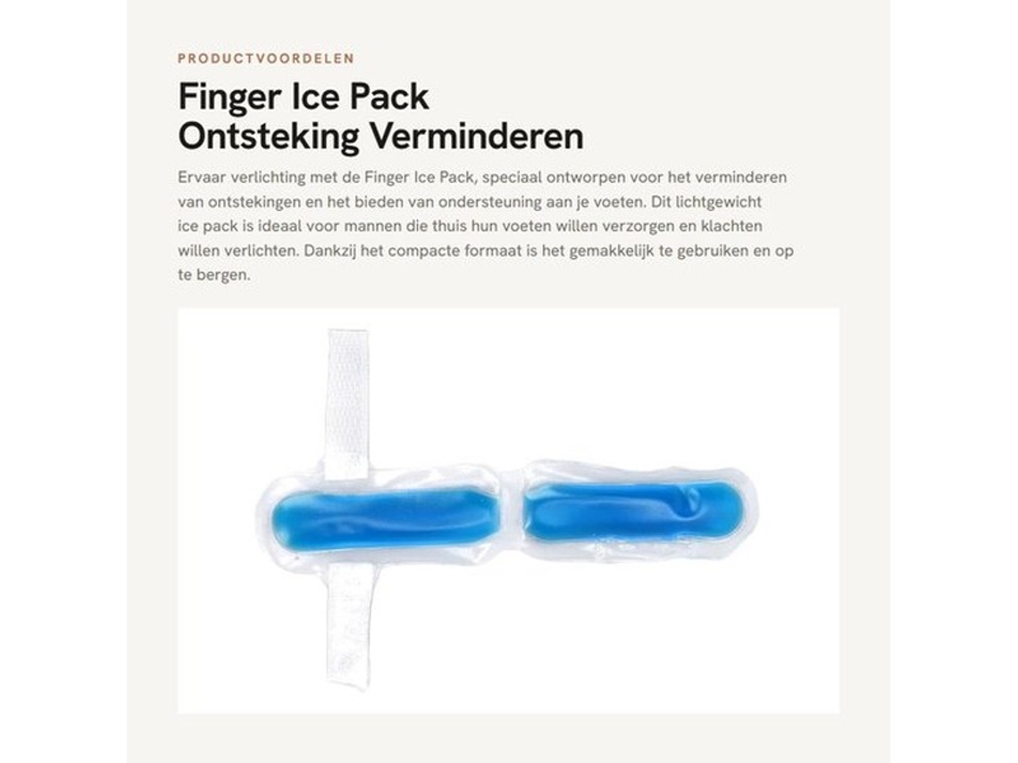 Pacote De Gelo Ice Pack - Redução Da Inflamação - Elementos Frios - Reutilizável - Leve - Terapia - Proteção - Compresse Frio