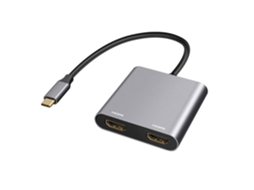 Adaptador Usb-C para 2X Hdmi ZRUXE
