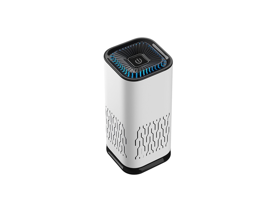 Purificador De Ar Portátil Usb Inteligente, Pessoal E Automotivo, Atomizador, Filtro Desodorizante Aniônico (purificador De Ar) (branco)