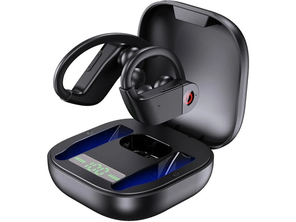 Auriculares Bluetooth True Wireless (in Ear - Microfone - Noise Cancelling - Preto)