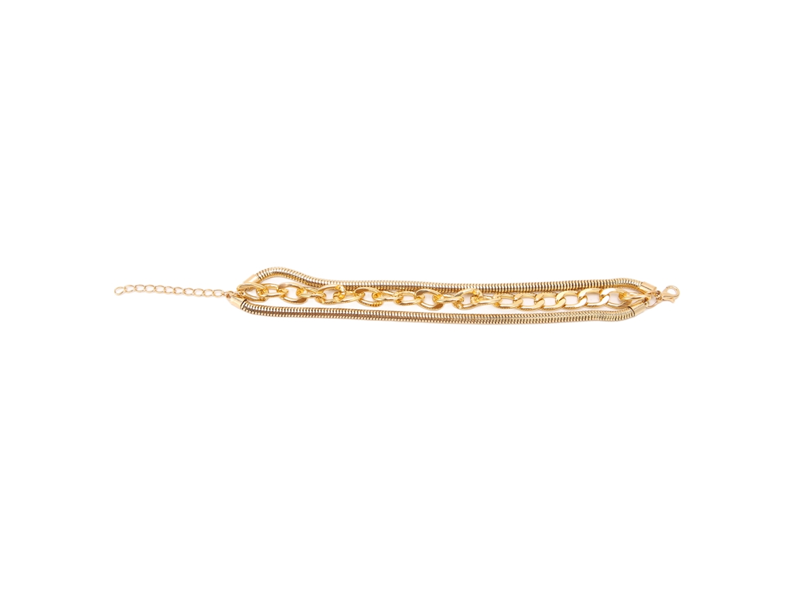 Pulseira Ajustável Camadas Simples Elegante