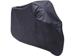 Capa Impermeável E Resistente Ao Sol Para Motocicleta - Proteção Contra Chuva, Neve E Raios Uv - Preta