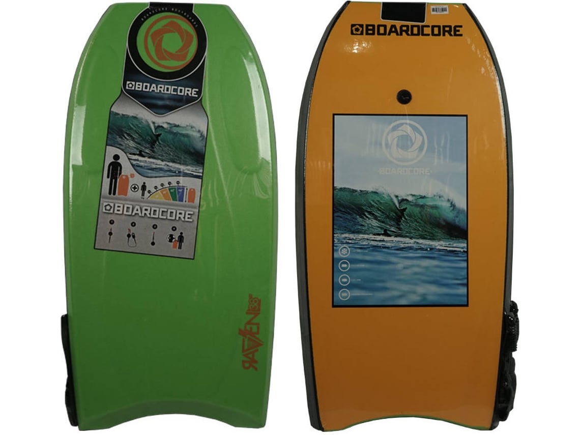 Prancha de Bodyboard RAVEN Eps Pcxl Lime Green (38'') Worten.pt